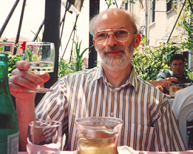 Me having lunch in Venice